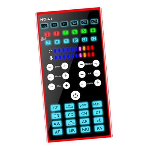 Homoyoyo Kompakte Audio Mixer Soundkarte Für Mobile Phones Live Streaming Intelligente Geräuschreduzierung Mehrere Effekte Für Live-Broadcast Und Entertainment Homoyoyo Kompakte Audio Mixer Soundkarte Für Mobile Phones Live Streaming Intelligente Geräuschreduzierung Mehrere Effekte Für Live-Broadcast Und Entertainment von Homoyoyo