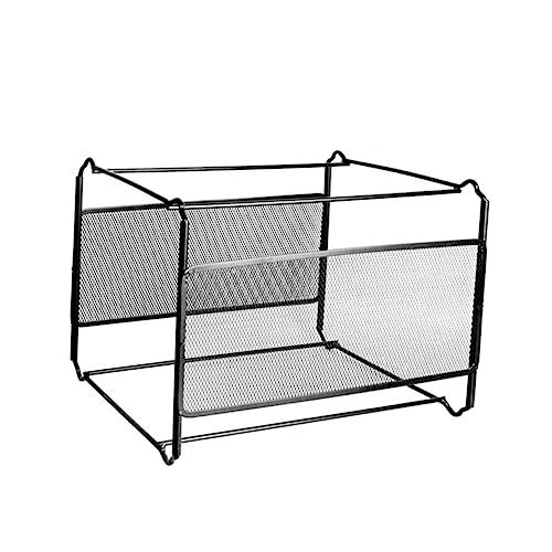 Homoyoyo 1Stück Metall Dokumentenständer Praktischer Datei Organizer für Schreibtisch Langlebiges Ablagesystem für Büro und Schule Design für Aufgeräumte Arbeitsumgebung von Homoyoyo
