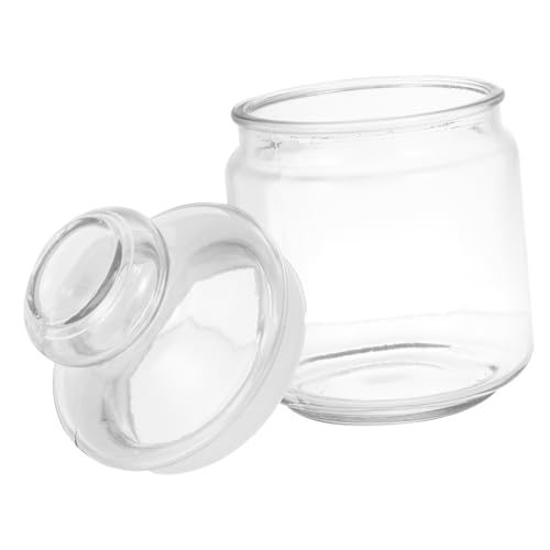 Homoyoyo 1Stück Transparente Glasaufbewahrungsflasche Versiegeltes Einmachglas für Tee Reis und Snacks Hochwertiges Luftdichtes Design für Optimale Lagerung Homoyoyo 1Stück Transparente Glasaufbewahrungsflasche Versiegeltes Einmachglas für Tee Reis und Snacks Hochwertiges Luftdichtes Design für Optimale Lagerung von Homoyoyo