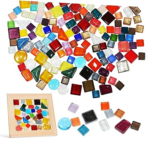 Homoyoyo 1Tasche Mosaikfliesen Unregelmäßige Kristall Glasmosaiksteine für DIY Bastelprojekte Mosaikfliesen für Heimdekoration Einfache Anwendung Vasen Bildern und Wänden Homoyoyo 1Tasche Mosaikfliesen Unregelmäßige Kristall Glasmosaiksteine für DIY Bastelprojekte Mosaikfliesen für Heimdekoration Einfache Anwendung Vasen Bildern und Wänden von Homoyoyo