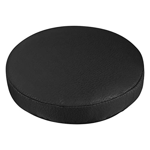 Homoyoyo 1stk Barhocker Bezug Rollhocker Bezug Barhockerbezug Tauschen Stuhlschutzabdeckung Kunstleder Kissen Schwarz Sitzbezüge Für Stühle Barhocker Sitzkissen Runden Kosmetik Sofabezug von Homoyoyo