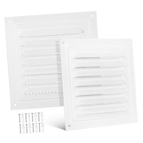 Homoyoyo 2 Edelstahl Lüftungsgitter Wandventil Abdeckung mit Feinem Insektenschutznetz Wetterfest Korrosionsbeständig für Garage Badezimmer Speicher Einfache Montage Homoyoyo 2 Edelstahl Lüftungsgitter Wandventil Abdeckung mit Feinem Insektenschutznetz Wetterfest Korrosionsbeständig für Garage Badezimmer Speicher Einfache Montage von Homoyoyo