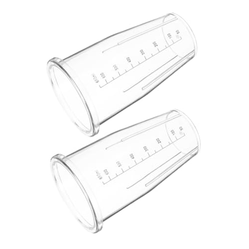 Homoyoyo 2 Ersatz Mixbecher – Graduierte Mixbecher Aus Kunststoff Kompatibel Mit Mehreren Mixermodellen Für Smoothies Und Säfte 650 Ml von Homoyoyo