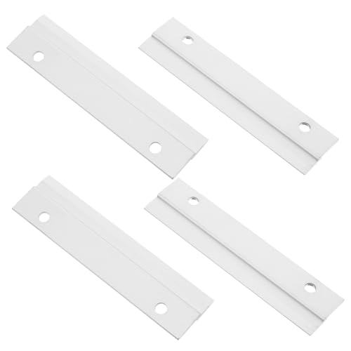 Homoyoyo 2 Paare French Cleat Hängeset Z-förmige Aluminium Wandhalterung für Schwere Bilderrahmen Spiegel und Schränke mit Ineinandergreifender Befestigung für Stabile und Einfache Montage von Homoyoyo