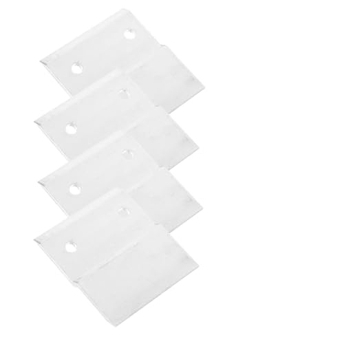 Homoyoyo 2 Paare Teiliges French Cleat Bilderrahmen hängeset aus Aluminiumlegierung Schwere Spiegel Dekorationshalterung Langlebig Flexibel Einfache Montage für Sichere Wandbefestigung von Homoyoyo