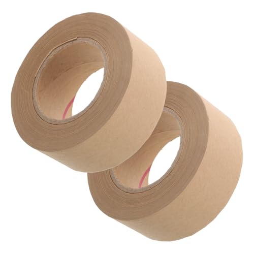 Homoyoyo 2 Rollen Wasseraktiviertes Leinwandrahmenband Wasserlösliches Klebeband für Bildaufhängung Malerei Sicherung Langlebig Stark Schützend für Kunstwerke und Rahmen Homoyoyo 2 Rollen Wasseraktiviertes Leinwandrahmenband Wasserlösliches Klebeband für Bildaufhängung Malerei Sicherung Langlebig Stark Schützend für Kunstwerke und Rahmen von Homoyoyo