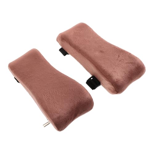 Homoyoyo 2 STÜCK Ergonomische Memory Schaum Armlehnenkissen für Büro und Gaming Stühle Waschbare Armstützenpolster zur Entlastung von Ellbogen und Arm Universelle Passform Modernes Design von Homoyoyo