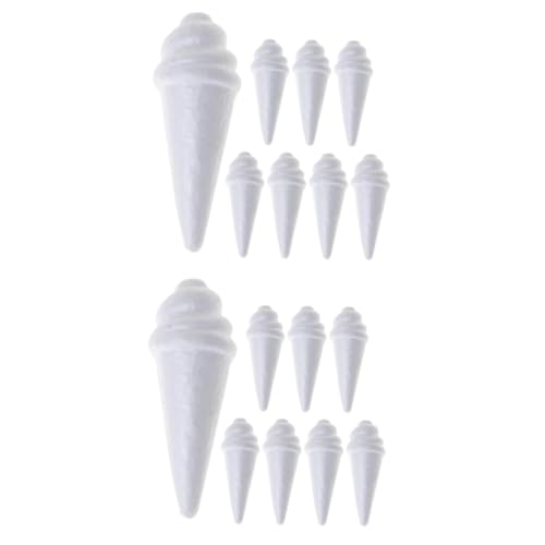 Homoyoyo 2 Sätze Eiscreme Modell Schaumstoff Eiscreme Form Klein Künstliches EIS Eiscreme Basteln Eiscreme Kunsteis Eisdielen Eiscreme Requisiten Für 8 Stücke * 2 von Homoyoyo