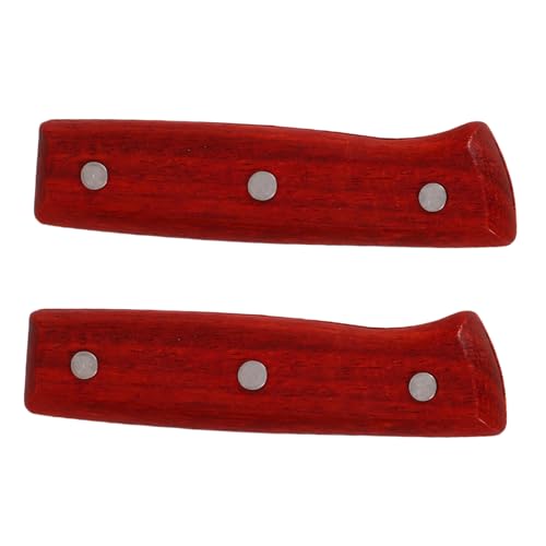 Homoyoyo 2 Sätze Holzmessergriffe Ersatzgriff für Küchenmesser Langlebig Einfach zu Montieren Kompatibel mit Traditionellen Kochmessern Ergonomisch Robust Homoyoyo 2 Sätze Holzmessergriffe Ersatzgriff für Küchenmesser Langlebig Einfach zu Montieren Kompatibel mit Traditionellen Kochmessern Ergonomisch Robust von Homoyoyo