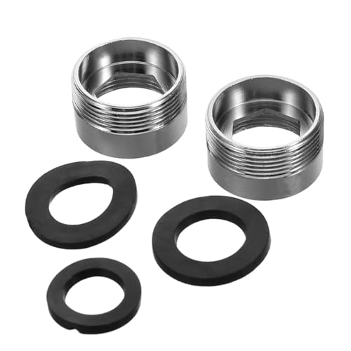Homoyoyo 2 Sätze Multifunktionaler Küchenarmatur Strahlregler Adapter mit Klarem Gewinde Rostfreier Wasserhahnanschluss Ersatz für Wasserfilter und Gartenschlauch Einsatz in Haus Büro Homoyoyo 2 Sätze Multifunktionaler Küchenarmatur Strahlregler Adapter mit Klarem Gewinde Rostfreier Wasserhahnanschluss Ersatz für Wasserfilter und Gartenschlauch Einsatz in Haus Büro von Homoyoyo