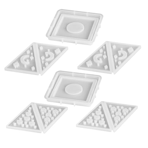 Homoyoyo 2 Sätze Silikonformen für Kerzenhalter Resin Teelicht Halter Mond Herz Pyramide Diy Kerzen Gießen Wohnkultur Hochzeit Tischdeko Bastelset Homoyoyo 2 Sätze Silikonformen für Kerzenhalter Resin Teelicht Halter Mond Herz Pyramide Diy Kerzen Gießen Wohnkultur Hochzeit Tischdeko Bastelset von Homoyoyo