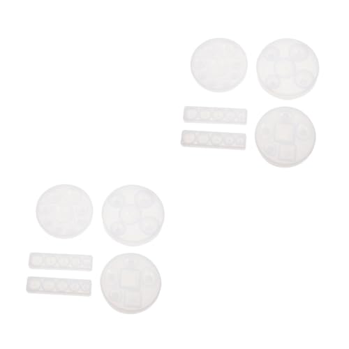 Homoyoyo 2 Sätze Teiliges Diy Epoxidharz Silikonform Für Schmuckherstellung Große Und Kleine Halbkugel Rechteckige Tropfen Und Runde Glasformen Basteln Für Einzigartige 5 Stücke * 2 Homoyoyo 2 Sätze Teiliges Diy Epoxidharz Silikonform Für Schmuckherstellung Große Und Kleine Halbkugel Rechteckige Tropfen Und Runde Glasformen Basteln Für Einzigartige 5 Stücke * 2 von Homoyoyo