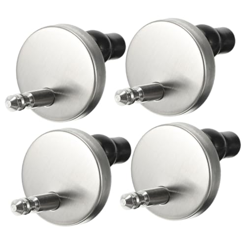 Homoyoyo 2 Sätze Toilettensitz Scharniere Ersatzteile Schnellverschluss Wc Sitz Befestigung Kompatibel Resin Top Fixing Nuts Stabile Montage von Homoyoyo