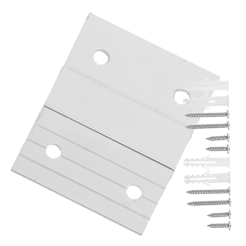 Homoyoyo 2 Satz Metall Wandmontage Bracket für Kunstwerke Spiegel und Whiteboards Teiliges Kit mit Französischem Cleat System Einfache Installation und Vielseitige Anwendung von Homoyoyo