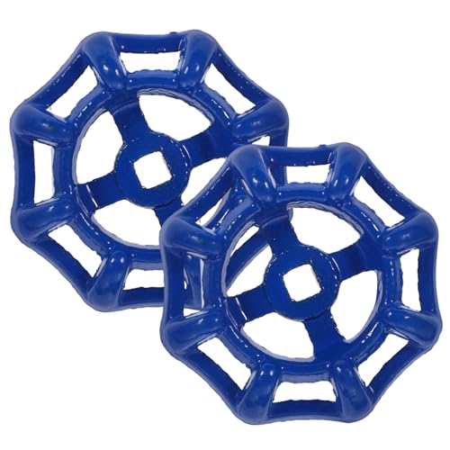 Homoyoyo 2 Stck Metallventil Handrad Gussstahl Absperrventil Griff Ersatz für Wasserhahn Schlauchanschluss Robust Sicher Praktisch Klein Leicht Für Absperr Schieberventile von Homoyoyo