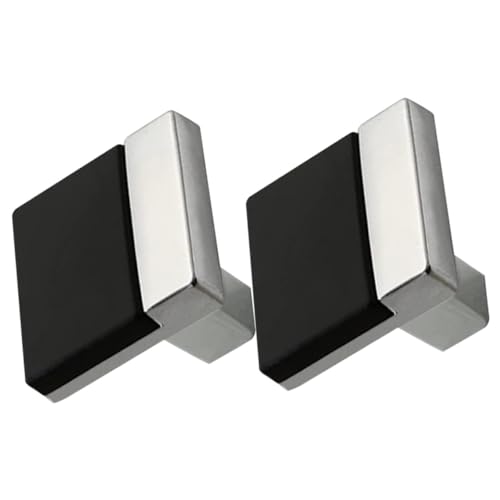 Homoyoyo 2 Stck Teiliges Single loch Eleganter Metall schwarz mix Geeignet für Küchenschränke Badunterschrank Kommoden und Kleiderschränke Einfache Montage Komfortabler Griff Homoyoyo 2 Stck Teiliges Single loch Eleganter Metall schwarz mix Geeignet für Küchenschränke Badunterschrank Kommoden und Kleiderschränke Einfache Montage Komfortabler Griff von Homoyoyo