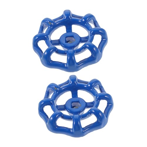 Homoyoyo 2 Stck. Metall Ventil Handrad Wasserhahn Ersatz Handgriff für Absperrventil Gartenschlauch Sprinkler Robust Langlebig Vielseitig Kompatibel von Homoyoyo