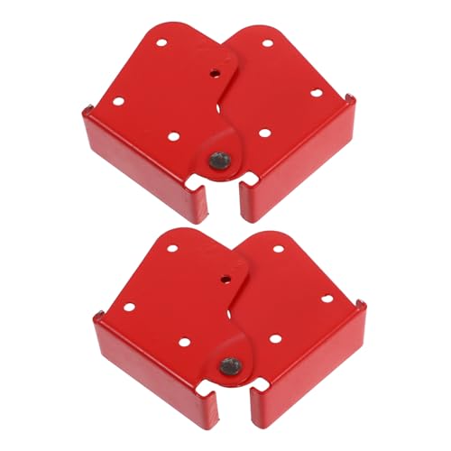 Homoyoyo 2 Stück Aluminiumlegierung Klappscharniere Leichtes Trittleiter Scharnier Verstärkt Robust Für Haushalts Dachbodenleitern Zubehör Ersatzteile von Homoyoyo