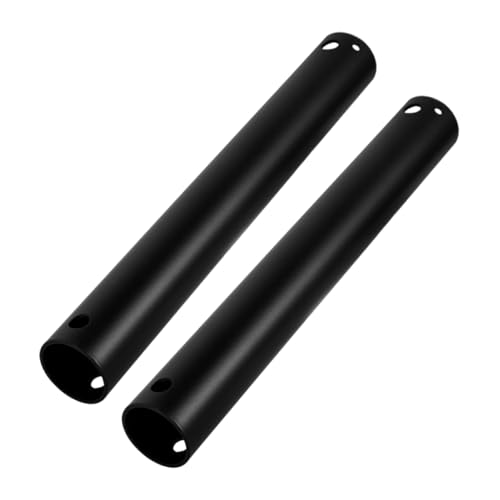 Homoyoyo 2 Stück Deckenventilator Verlängerungsstangen Vielseitig Einsetzbar für Verschiedene Ventilatormarken Langlebig und Einfache Installation von Homoyoyo