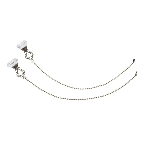 Homoyoyo 2 Stück Deckenventilator Zugkette Vintage Pendelkette mit Kugel für Deckenleuchte Badezimmer Toilettenlicht und Tischlampe Homoyoyo 2 Stück Deckenventilator Zugkette Vintage Pendelkette mit Kugel für Deckenleuchte Badezimmer Toilettenlicht und Tischlampe von Homoyoyo