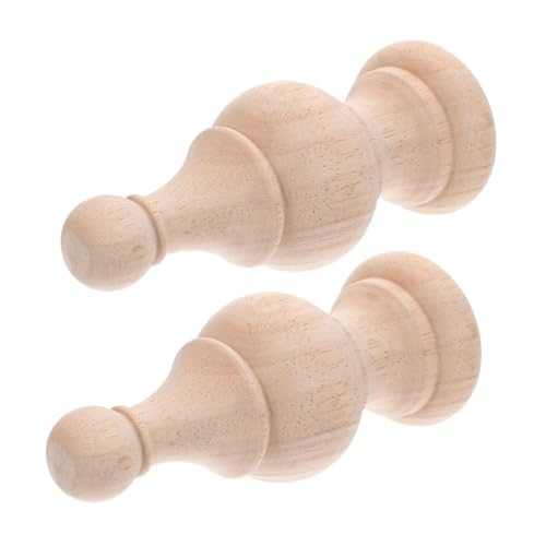 Homoyoyo 2 Stück Dekoration Fahnenmast Holzpfosten Möbel Geländer Kappe Endstück Bett Endstücke Baluster Für Kappen Pfosten Stange – Vorhang Indoor Solid Crafts Blank Unfinished Frames Xcm Homoyoyo 2 Stück Dekoration Fahnenmast Holzpfosten Möbel Geländer Kappe Endstück Bett Endstücke Baluster Für Kappen Pfosten Stange – Vorhang Indoor Solid Crafts Blank Unfinished Frames Xcm von Homoyoyo