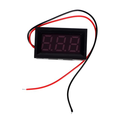 Homoyoyo 2 Stück Digitales LED Voltmeter Mini Stelliges Display Hochpräzise Dc Spannungsmessung Tragbarer Industriemessgerät Rote Ziffern Kompaktes Multifunktions Panel für Stromkabel und Homoyoyo 2 Stück Digitales LED Voltmeter Mini Stelliges Display Hochpräzise Dc Spannungsmessung Tragbarer Industriemessgerät Rote Ziffern Kompaktes Multifunktions Panel für Stromkabel und von Homoyoyo