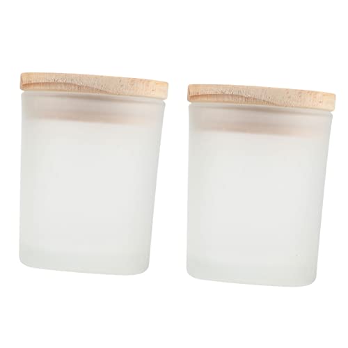 Homoyoyo 2 Stück Duftkerze Tasse Dosen Kerze Container Kerze mit Bougie duftend Duft Kerze DIY Kerzenglas Flammhemmendes Kerzenglas Duftkerze Dose Aromatherapy Candle Cup Holz Weiß Homoyoyo 2 Stück Duftkerze Tasse Dosen Kerze Container Kerze mit Bougie duftend Duft Kerze DIY Kerzenglas Flammhemmendes Kerzenglas Duftkerze Dose Aromatherapy Candle Cup Holz Weiß von Homoyoyo