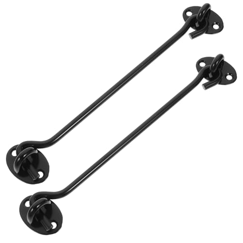 Homoyoyo 2 Stück Edelstahl Fensterhaken Rostfrei Robuste Tür Fensterverriegelung Einfach zu Montierendes Langlebiges Haken Ösenverschluss System für Haus und Zimmer Homoyoyo 2 Stück Edelstahl Fensterhaken Rostfrei Robuste Tür Fensterverriegelung Einfach zu Montierendes Langlebiges Haken Ösenverschluss System für Haus und Zimmer von Homoyoyo