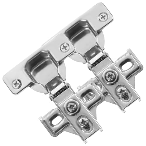 Homoyoyo 2 Stück Edelstahl Scharniere für Schranktüren Klappbare Soft close Türscharniere mit Hydraulischer Dämpfung Verstellbare Möbelscharniere für Küchen Badezimmerschränke Rostfrei und Homoyoyo 2 Stück Edelstahl Scharniere für Schranktüren Klappbare Soft close Türscharniere mit Hydraulischer Dämpfung Verstellbare Möbelscharniere für Küchen Badezimmerschränke Rostfrei und von Homoyoyo