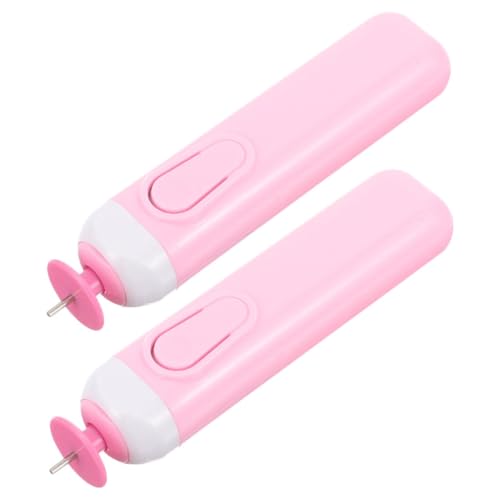 Homoyoyo 2 Stück Elektrischer Slotted Quilling Stift DIY Papier Curling Werkzeug Zeitsparend Präzise und Langlebig für Anfänger und Bastelprojekte mit Papiervolumen Homoyoyo 2 Stück Elektrischer Slotted Quilling Stift DIY Papier Curling Werkzeug Zeitsparend Präzise und Langlebig für Anfänger und Bastelprojekte mit Papiervolumen von Homoyoyo