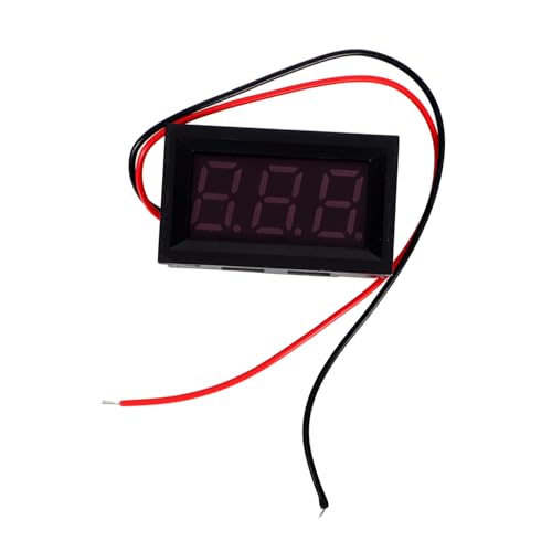 Homoyoyo 2 Stück Elektronische Messgeräte Voltmeter Spannungsmesser Testfeld Spannungsanzeigefeld Spannungsmesser Mini Spannungsprüfgerät Digitaler Spannungsmonitor Schwarze LED Homoyoyo 2 Stück Elektronische Messgeräte Voltmeter Spannungsmesser Testfeld Spannungsanzeigefeld Spannungsmesser Mini Spannungsprüfgerät Digitaler Spannungsmonitor Schwarze LED von Homoyoyo