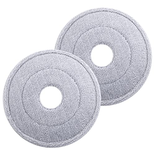 Homoyoyo 2 Stück Ersatzmop Kopf Runde Form Waschbare Mikrofaser Reinigungsköpfe für Müheloses Wischen Kompatibel mit Haushaltsreinigungswerkzeugen für Fliesen und Holzböden Homoyoyo 2 Stück Ersatzmop Kopf Runde Form Waschbare Mikrofaser Reinigungsköpfe für Müheloses Wischen Kompatibel mit Haushaltsreinigungswerkzeugen für Fliesen und Holzböden von Homoyoyo