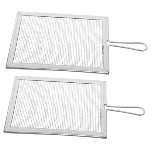Homoyoyo 2 Stück Feines Metall Sieb für Keramik Glasuren Robuster Filter mit Griff für Formen und Malen Vielseitiges Werkzeug für Künstler und Töpferbedarf Homoyoyo 2 Stück Feines Metall Sieb für Keramik Glasuren Robuster Filter mit Griff für Formen und Malen Vielseitiges Werkzeug für Künstler und Töpferbedarf von Homoyoyo
