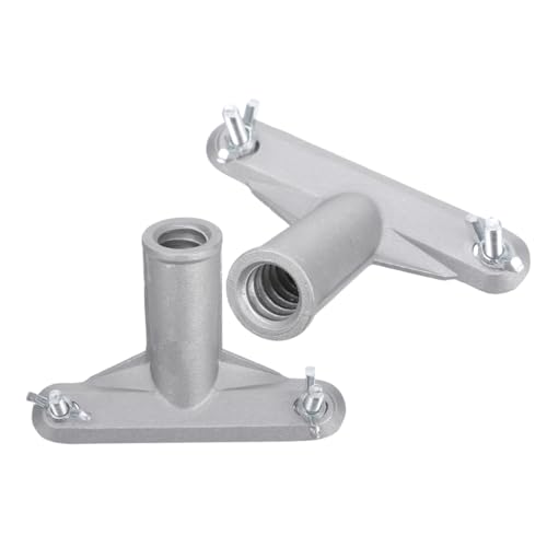 Homoyoyo 2 Stück Gewindeadapter für Besen und Moppstiele Stabiler Handle Connector für Verlängerungsstangen Einfache Montage ohne Werkzeug Kompatibel mit Threaded Handle Mop Tips von Homoyoyo