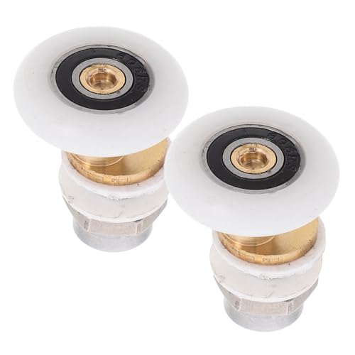 Homoyoyo 2 Stück Glas schiebetür pulley Großer Lager Single rad Duschkabine Schiebetür Ersatzrolle Stabil Leicht Gleitend Einfache Montage Klassisches Design für Badezimmer Homoyoyo 2 Stück Glas schiebetür pulley Großer Lager Single rad Duschkabine Schiebetür Ersatzrolle Stabil Leicht Gleitend Einfache Montage Klassisches Design für Badezimmer von Homoyoyo