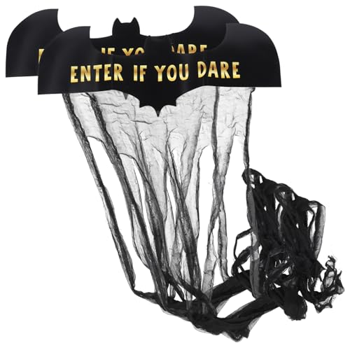 Homoyoyo 2 Stück Halloween Türvorhang Teilig Schwarzer Polyester Vorhang mit Fledermaus Langlebig Wiederverwendbar für Halloween Party Dekoration und Fenster Stimmungsvolle Festdeko Homoyoyo 2 Stück Halloween Türvorhang Teilig Schwarzer Polyester Vorhang mit Fledermaus Langlebig Wiederverwendbar für Halloween Party Dekoration und Fenster Stimmungsvolle Festdeko von Homoyoyo