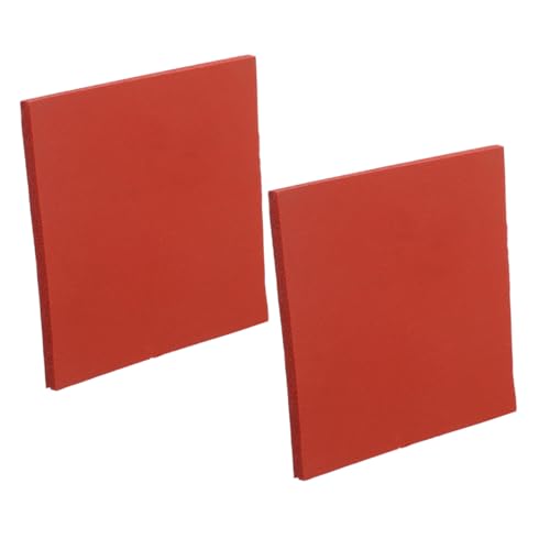 Homoyoyo 2 Stück Hochtemperaturbeständige Silikonunterlage Isolierunterlage Heißpressmatte Wärmepressmatte Silikon Hitzebeständige Bügelmatte Silikon Sublimationspressmatte Rotes Homoyoyo 2 Stück Hochtemperaturbeständige Silikonunterlage Isolierunterlage Heißpressmatte Wärmepressmatte Silikon Hitzebeständige Bügelmatte Silikon Sublimationspressmatte Rotes von Homoyoyo