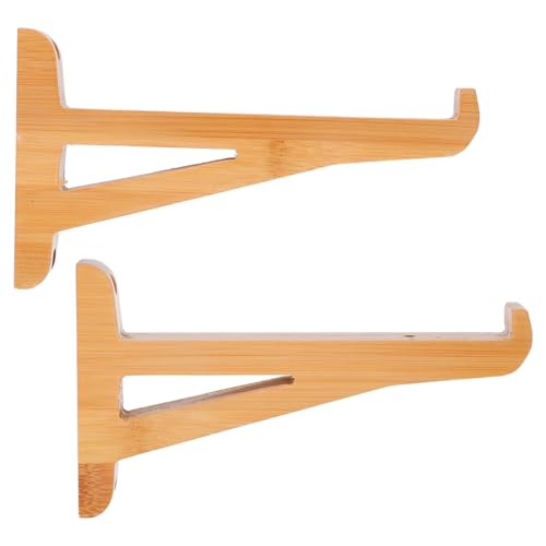 Homoyoyo 2 Stück Holz Wandhalterung Dreieckige Regalstütze Robuste Holzträger für Wandmontage Gleichmäßige Druckverteilung Vielseitig für Wohnzimmer Schlafzimmer Büro Umweltfreundliches Homoyoyo 2 Stück Holz Wandhalterung Dreieckige Regalstütze Robuste Holzträger für Wandmontage Gleichmäßige Druckverteilung Vielseitig für Wohnzimmer Schlafzimmer Büro Umweltfreundliches von Homoyoyo