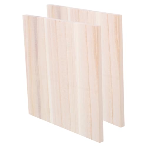 Homoyoyo 2 Stück Holzbrett Robuste Holztrennwand für Kleiderschrank Rechteckige Partition für Regale Diy Holzpaneel für Effiziente Aufbewahrung zu Hause Schlafzimmer von Homoyoyo