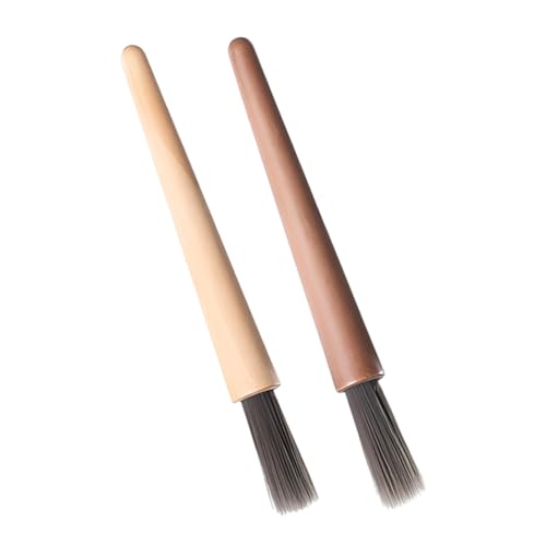 Homoyoyo 2 Stück Kaffeemaschine Reinigungsbürsten Set aus Holz Teiliges Pinsel Set für Espresso Maschinen Ergonomischer Griff Sanfte Borsten für Gründliche und Pflege von Kaffeemühlen und Homoyoyo 2 Stück Kaffeemaschine Reinigungsbürsten Set aus Holz Teiliges Pinsel Set für Espresso Maschinen Ergonomischer Griff Sanfte Borsten für Gründliche und Pflege von Kaffeemühlen und von Homoyoyo