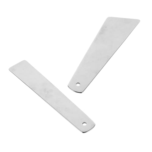 Homoyoyo 2 Stück Klebstoff-spachtel aus Edelstahl Spiegelpoliert Handliches Klebstoff-verteilwerkzeug für Präzises Auftragen bei Lederarbeiten Leicht und Langlebig für DIY-projekte Homoyoyo 2 Stück Klebstoff-spachtel aus Edelstahl Spiegelpoliert Handliches Klebstoff-verteilwerkzeug für Präzises Auftragen bei Lederarbeiten Leicht und Langlebig für DIY-projekte von Homoyoyo