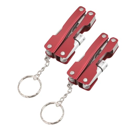 Homoyoyo 2 Stück LED Edelstahl Multifunktionszange Teiliges mit Klappbarer Zange und Integrierter Taschenlampe Robustes Outdoor Werkzeug für Camping Reparaturen und Notfälle im Auto Homoyoyo 2 Stück LED Edelstahl Multifunktionszange Teiliges mit Klappbarer Zange und Integrierter Taschenlampe Robustes Outdoor Werkzeug für Camping Reparaturen und Notfälle im Auto von Homoyoyo