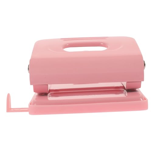 Homoyoyo 2 Stück Loseblatt Locher Schlitzstanzer Locher Zweilocher Für Ordner Geformter Locher Zweilocher Für Den Schreibtisch Zweilocher Schreibtischlocher Scrapbooking Rosa von Homoyoyo