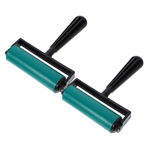 Homoyoyo 2 Stück Malroller Druckwerkzeuge für Diamantzeichnung Kinderfreundliche Kunst Ink Roller Tragbare Maler für Stempeldruck und Scrapbooking von Homoyoyo