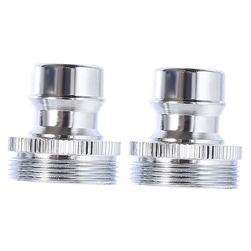 Homoyoyo 2 Stück Messing Waschmaschinenadapter Spülmaschinenanschlussadapter für Effektiven Wasserfilter und Einfache Installation Korrosionsbeständig und Langlebig von Homoyoyo