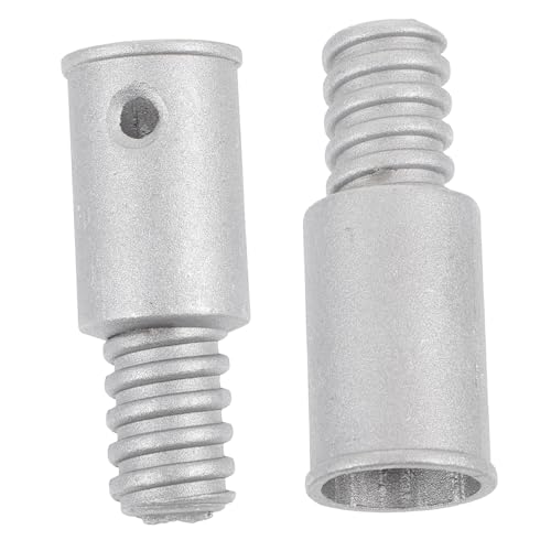 Homoyoyo 2 Stück Metall Gewindeadapter für Besenstiel Stabile Verbindung Verstellbare Langlebiger Metallkopf Geeignet für Besen und Mop stiele Verbesserte Reinigungseffizienz Fester Sitz Homoyoyo 2 Stück Metall Gewindeadapter für Besenstiel Stabile Verbindung Verstellbare Langlebiger Metallkopf Geeignet für Besen und Mop stiele Verbesserte Reinigungseffizienz Fester Sitz von Homoyoyo