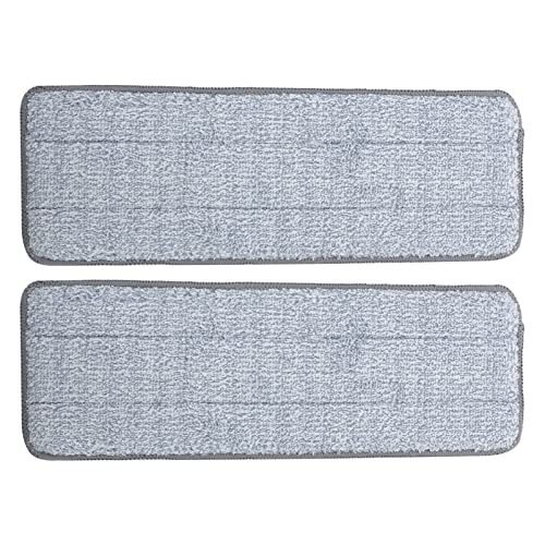 Homoyoyo 2 Stück Mikrofaser Wischmopp Ersatzpads Wiederverwendbare Reinigungstücher für Hartböden Geeignet für Fliesen und Marmor Effektive Bodenreinigung für Zuhause Homoyoyo 2 Stück Mikrofaser Wischmopp Ersatzpads Wiederverwendbare Reinigungstücher für Hartböden Geeignet für Fliesen und Marmor Effektive Bodenreinigung für Zuhause von Homoyoyo