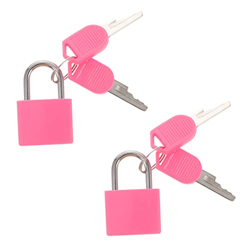 Homoyoyo 2 Stück Mini Vorhängeschloss mit Schlüssel Sicherheitsvorhängeschloss für Rucksack Reisetasche Schmuckbox Robuste und Langlebige mit Buntem Kunststoffgehäuse Homoyoyo 2 Stück Mini Vorhängeschloss mit Schlüssel Sicherheitsvorhängeschloss für Rucksack Reisetasche Schmuckbox Robuste und Langlebige mit Buntem Kunststoffgehäuse von Homoyoyo