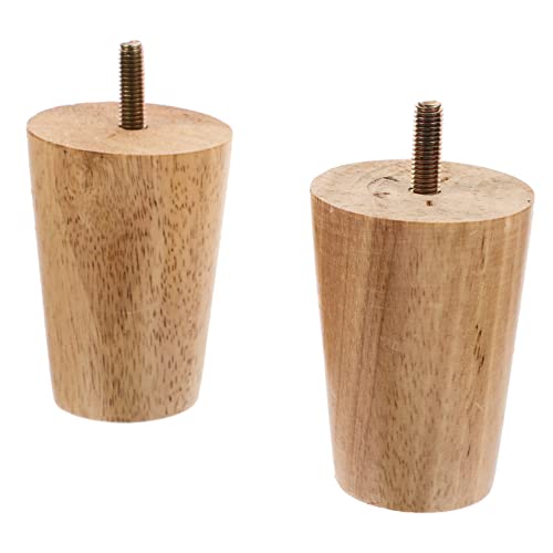 Homoyoyo 2 Stück Möbel Beine Stuhlbeinschützer für Hartholzböden Schlafsofa doppelt Fuß Couch Furniture Legs ersatzteile für gartenmöbel Möbelfüße Stuhlbeine austauschen Aluminiumlegierung von Homoyoyo
