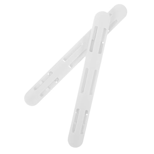 Homoyoyo 2 Stück Multifunktionale Schubladenschienen Bodenmontierte Geräuscharme Schubladenführung Einfache Werkzeuglose Montage für Küchen und Badschränke Einsetzbar von Homoyoyo